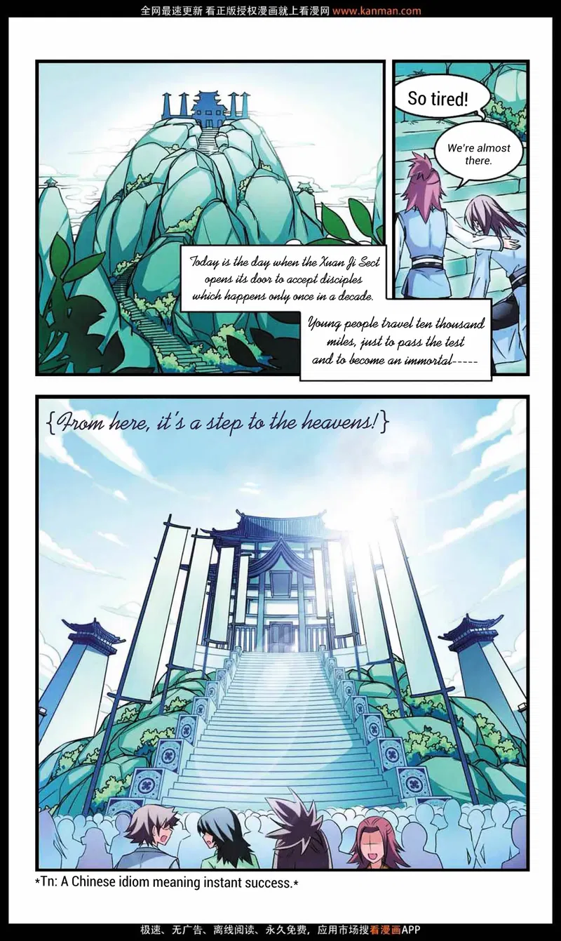 Feng Qi Cang Lan Chapter 8 - Spirit Root Test Part I page 5