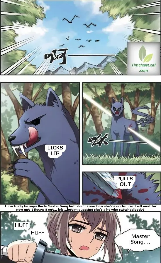 Feng Qi Cang Lan Chapter 55.4 page 1