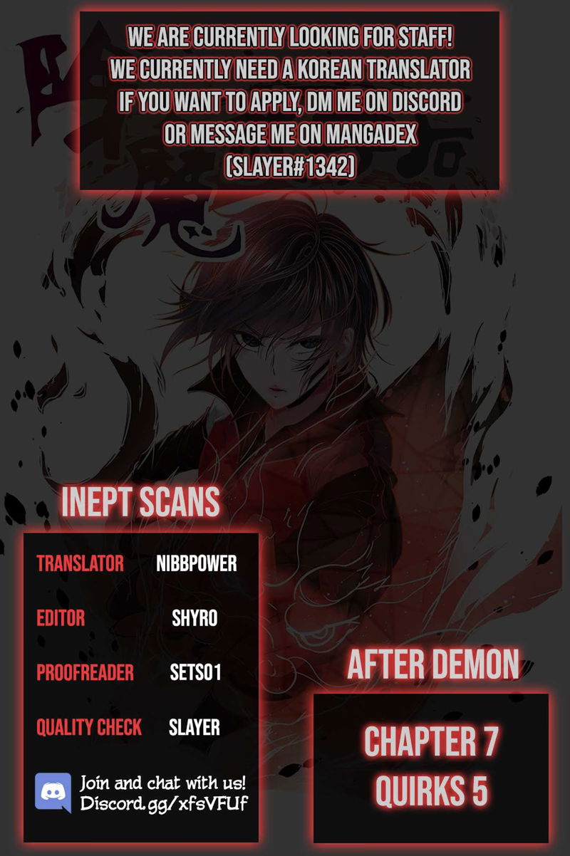 After Demon Chapter 7 page 1