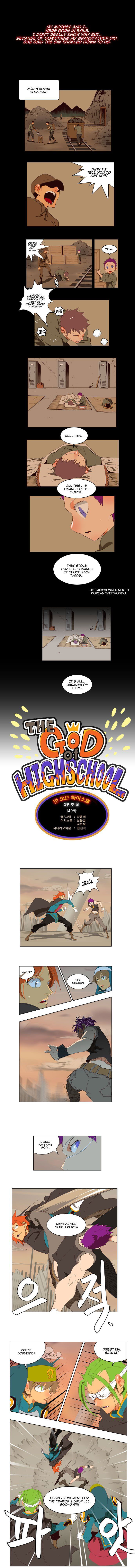 The God of High School Chapter 149 page 1