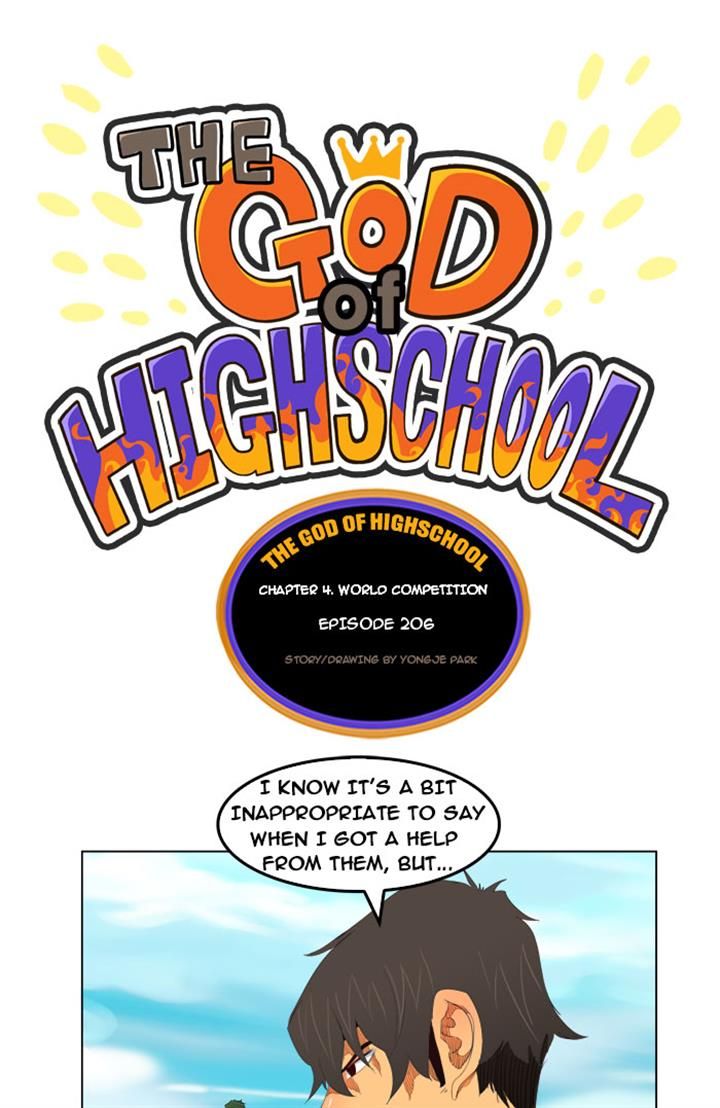 The God of High School Chapter 206 - Fixed page 4