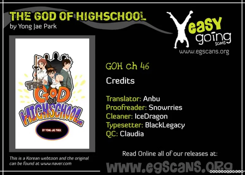 The God of High School Chapter 46 page 36