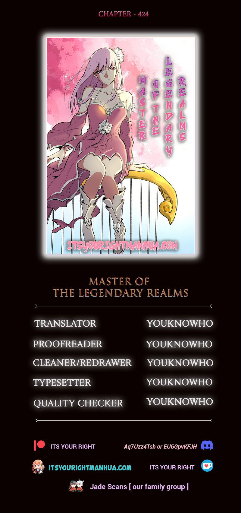 Master of Legendary Realms Chapter 424 page 1