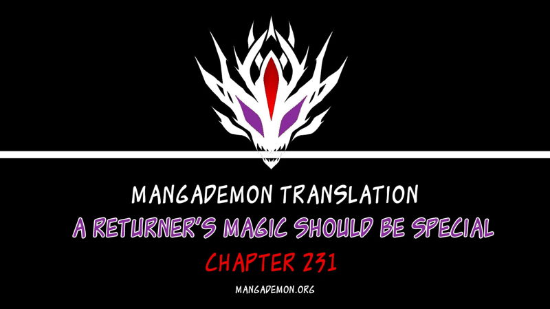A Returner's Magic Should Be Special Chapter 231 page 1