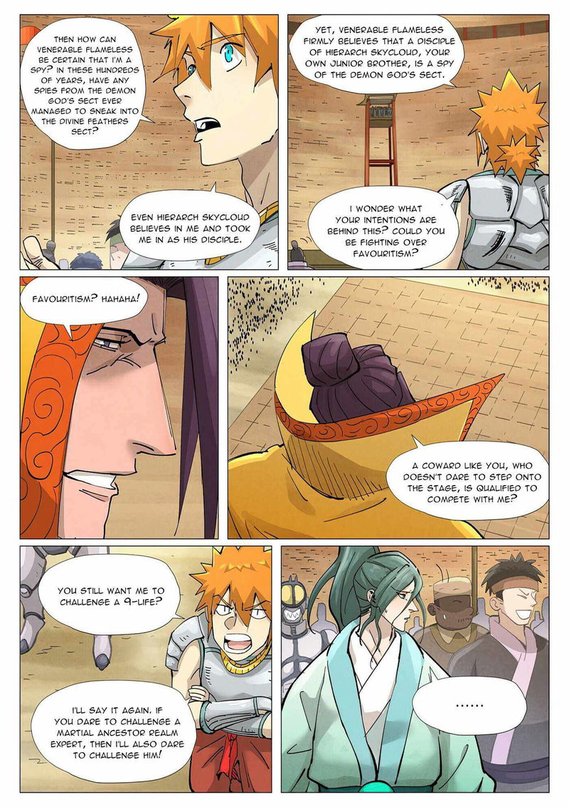 Tales of Demons and Gods Chapter 373.5 page 8