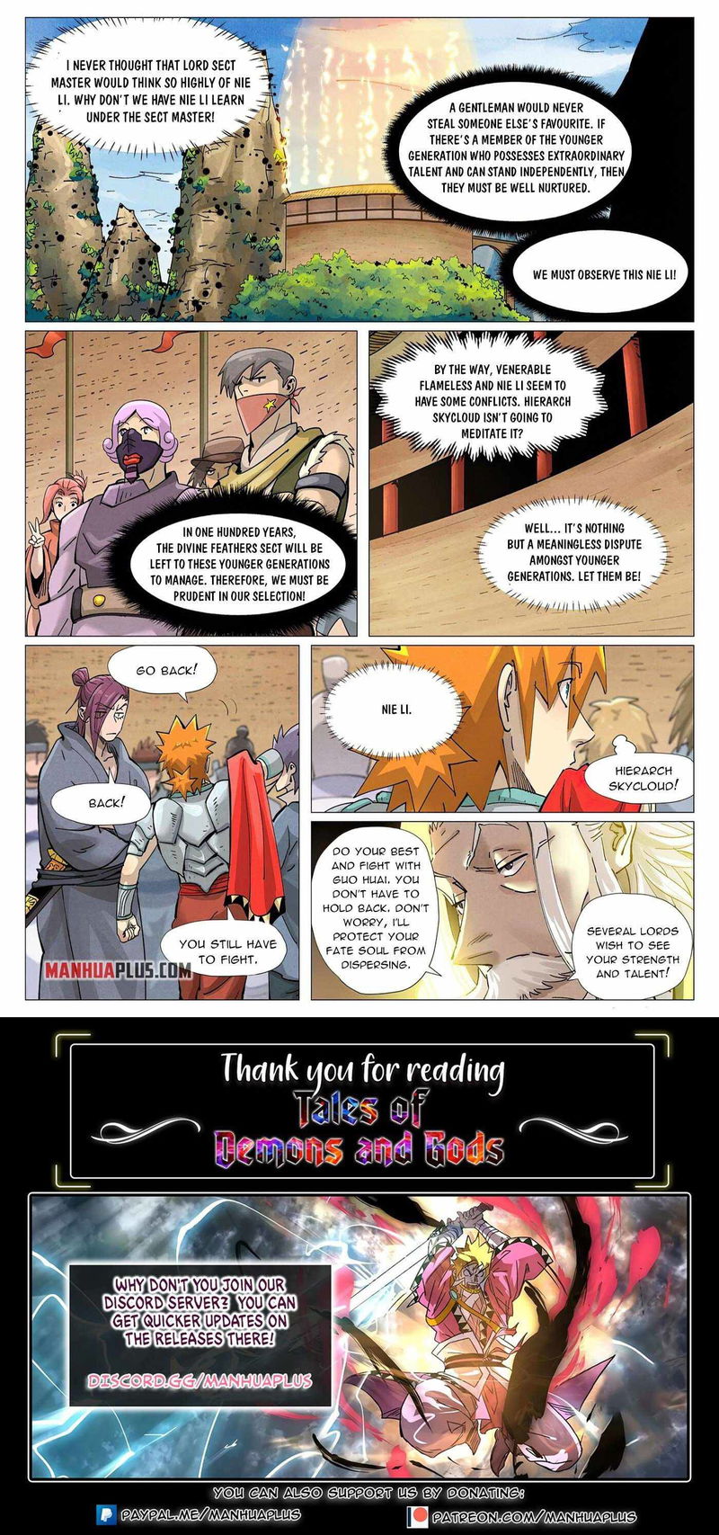 Tales of Demons and Gods Chapter 373.5 page 10