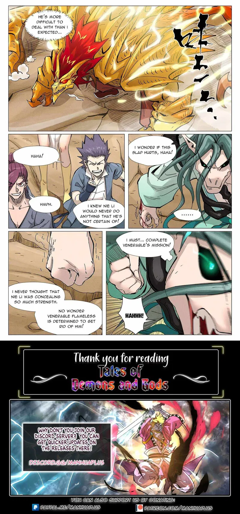 Tales of Demons and Gods Chapter 374.5 page 9