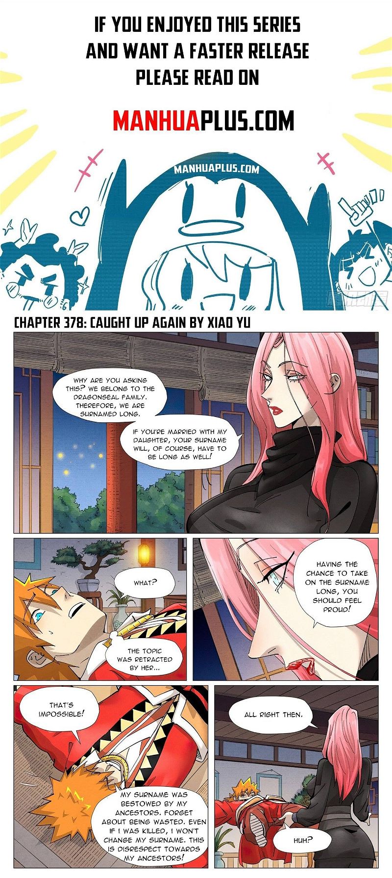Tales of Demons and Gods Chapter 378.1 page 1