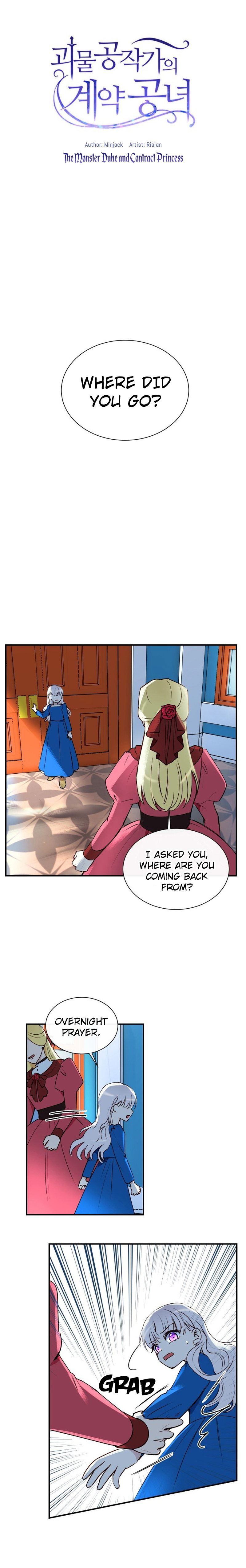 The Monster Duchess and Contract Princess Chapter 11 page 5