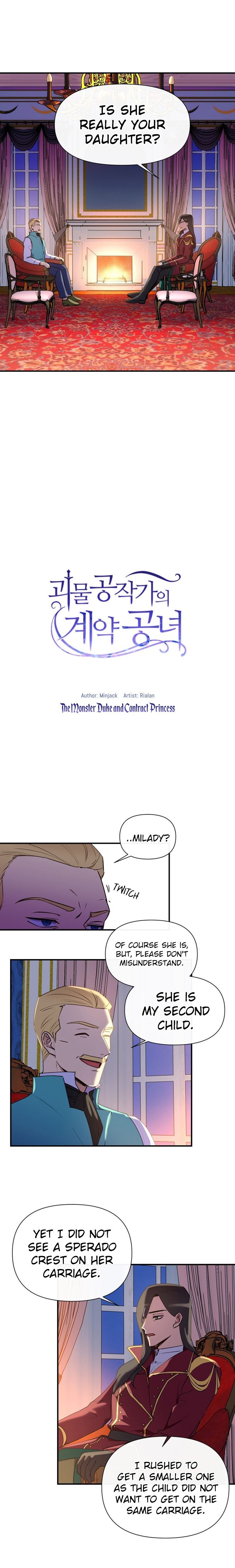 The Monster Duchess and Contract Princess Chapter 15 page 2