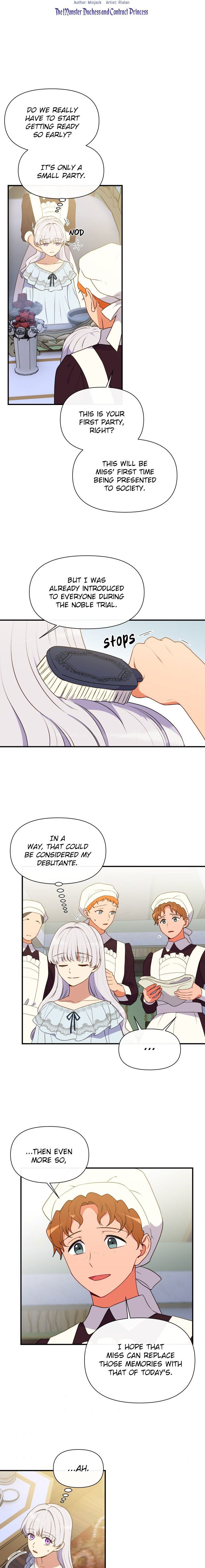 The Monster Duchess and Contract Princess Chapter 85 page 3