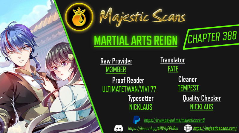 Martial Arts Reigns Chapter 388 page 1