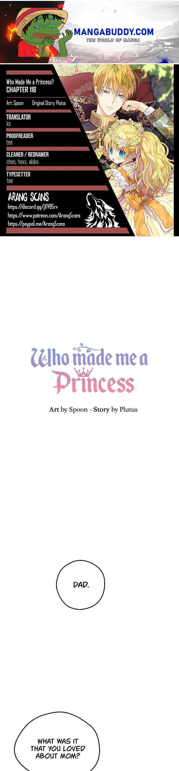 Who Made Me A Princess Chapter 118 page 1
