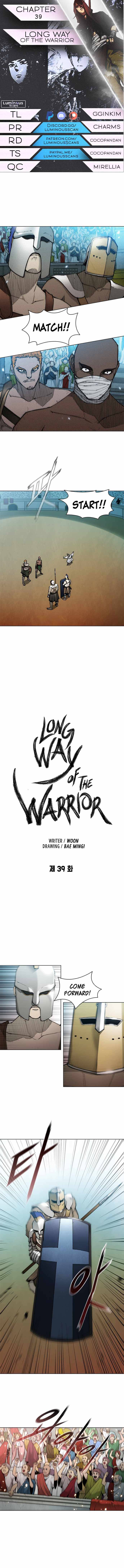 The Long Way of the Warrior Chapter 39 page 1