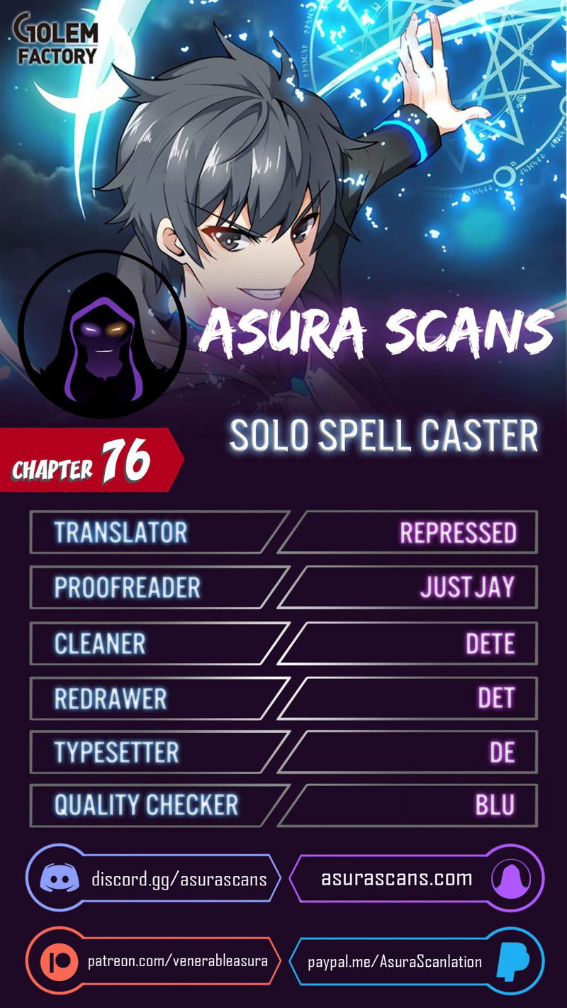 Solo Spell Caster Chapter 76 page 1