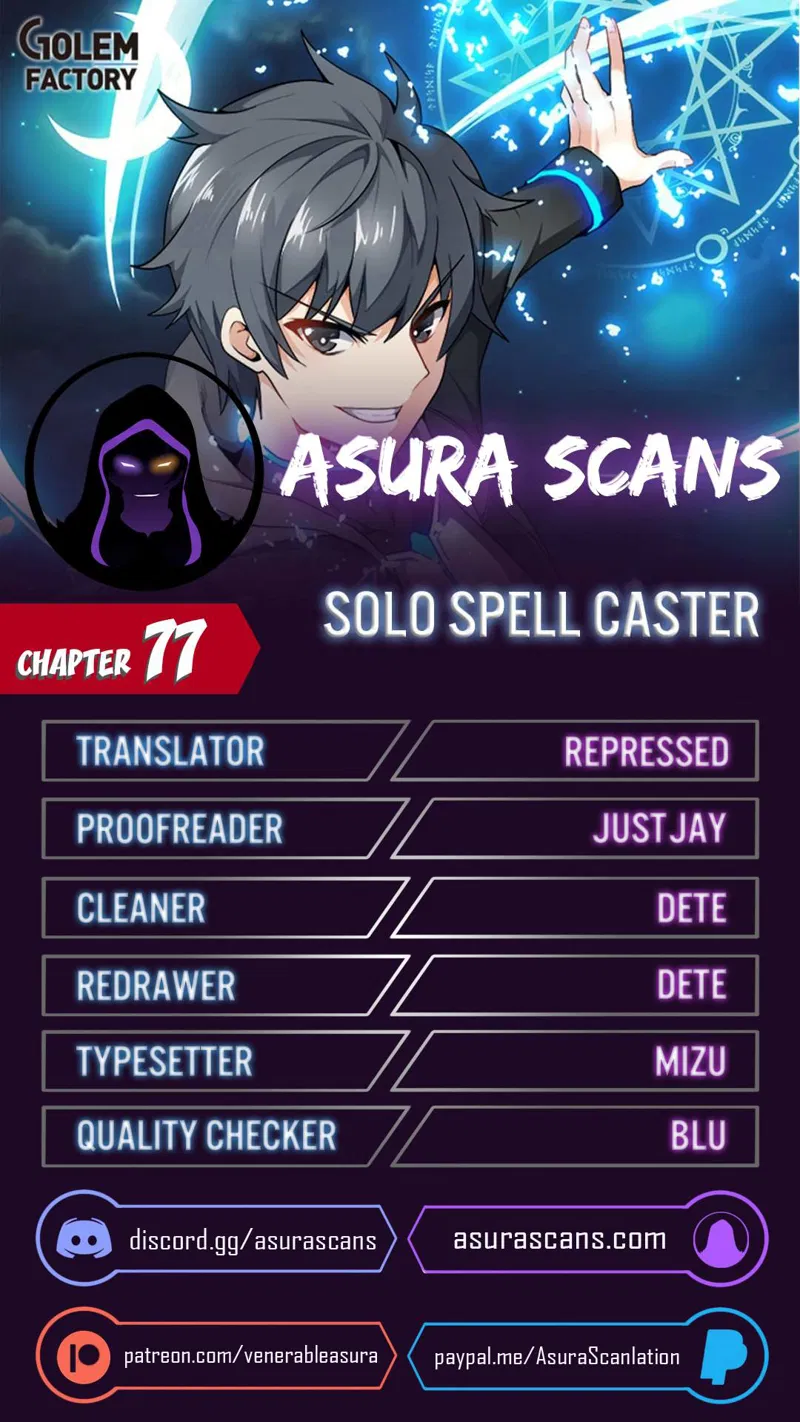 Solo Spell Caster Chapter 77 page 1