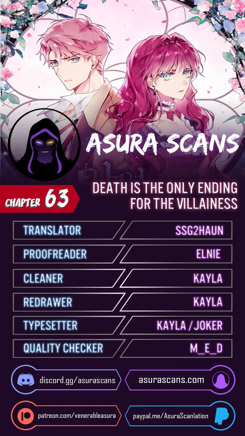 Death Is The Only Ending For The Villainess Chapter 63 page 1