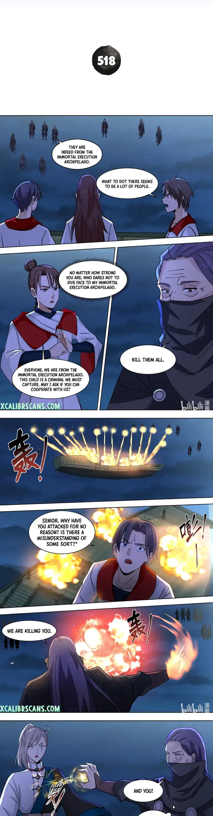 Martial God Asura Chapter 518 page 1