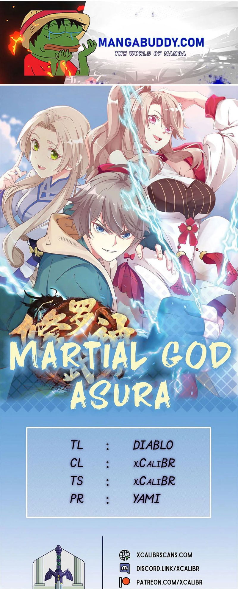 Martial God Asura Chapter 545 page 1