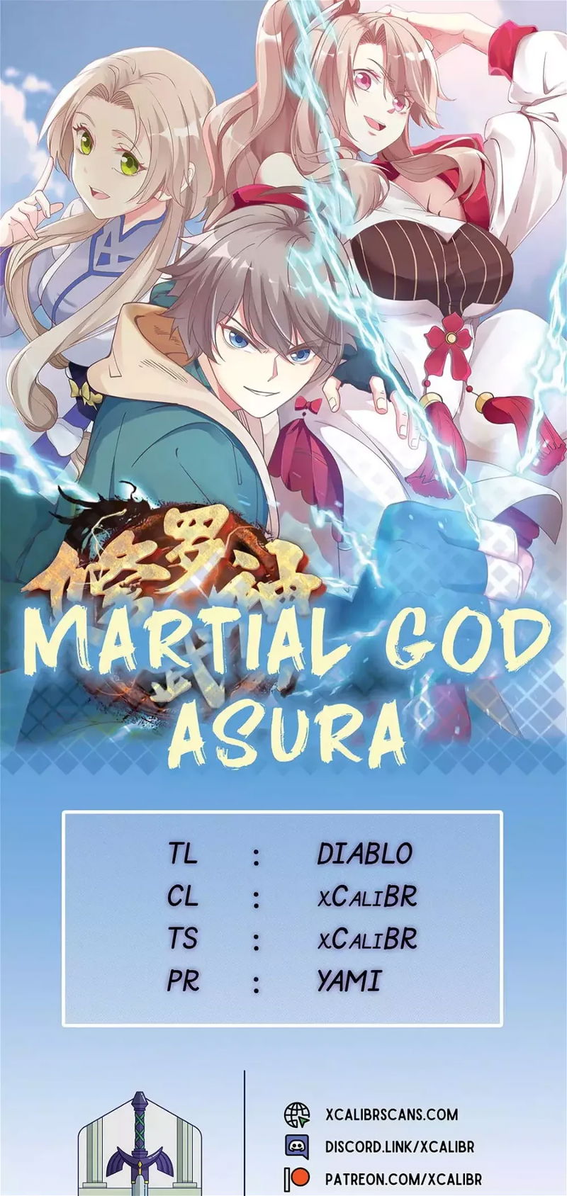 Martial God Asura Chapter 583 page 1