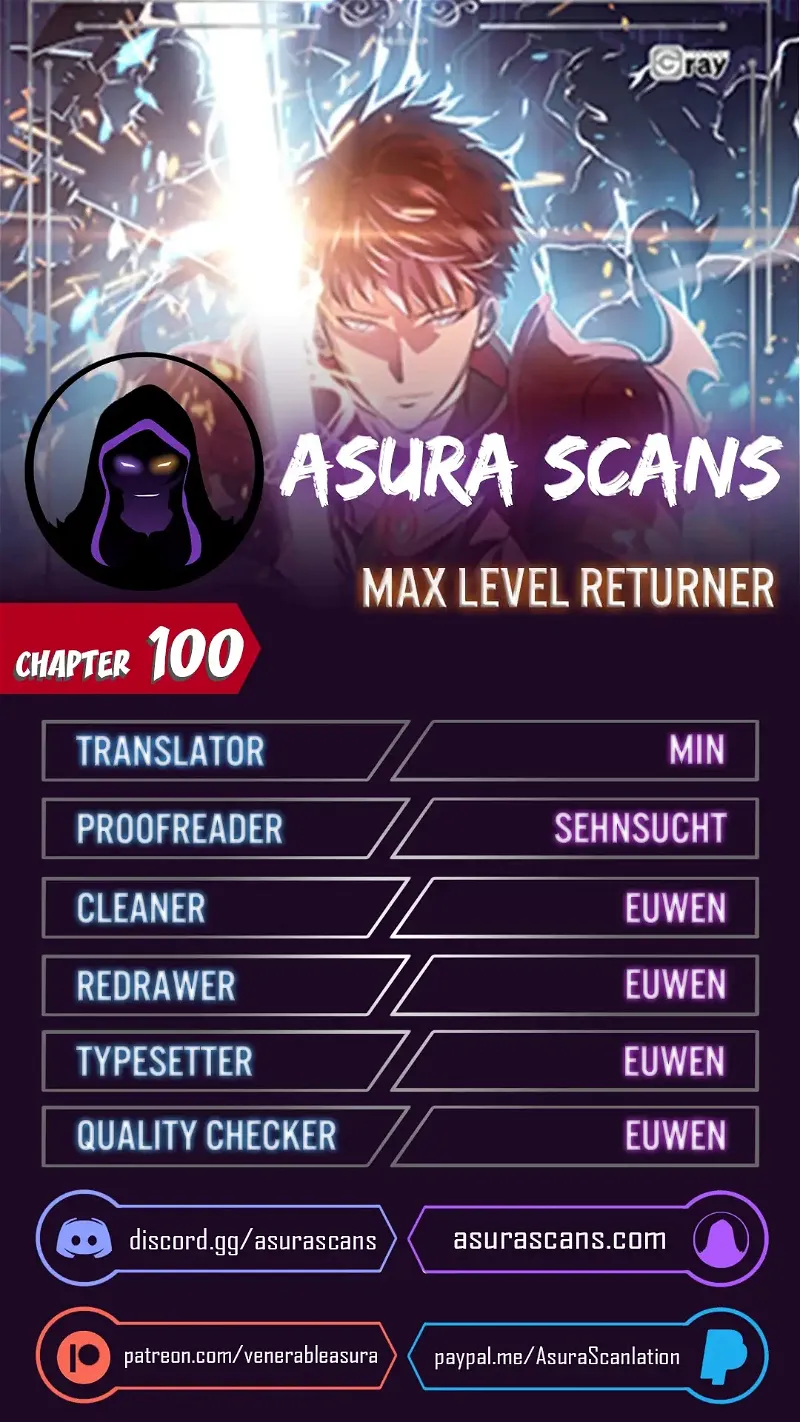 Max Level Returner Chapter 100 page 1