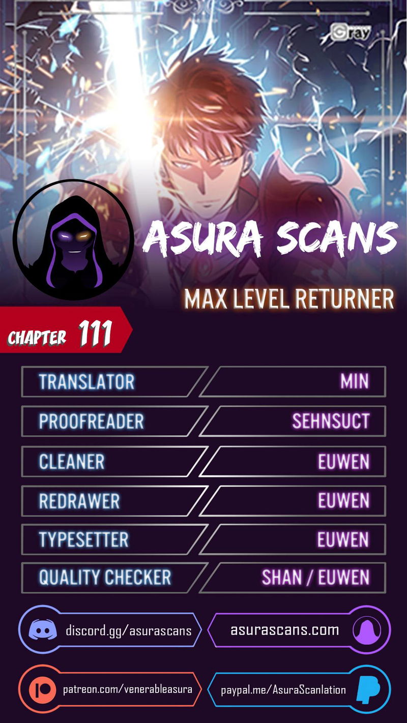 Max Level Returner Chapter 111 page 1