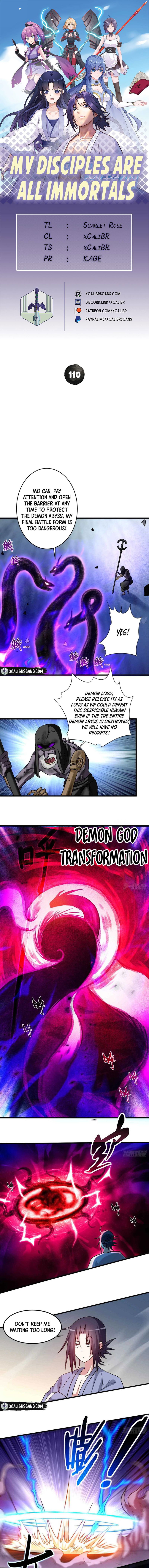 My Disciples Are Super Gods Chapter 110 page 1