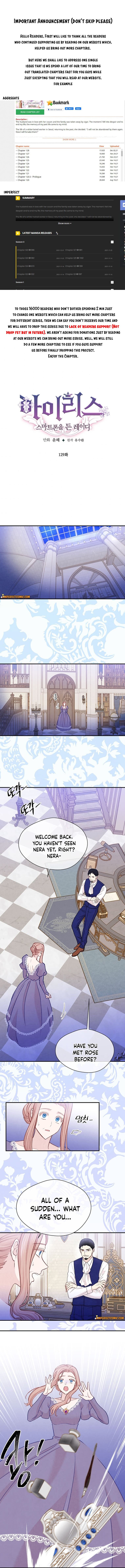 IRIS - Lady with a Smartphone Chapter 129 page 1