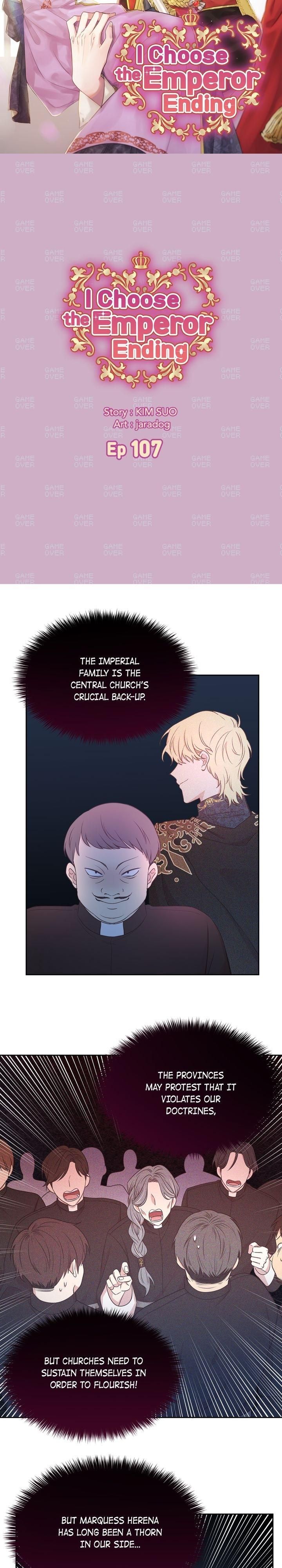 I Choose the Emperor Ending Chapter 107 page 2