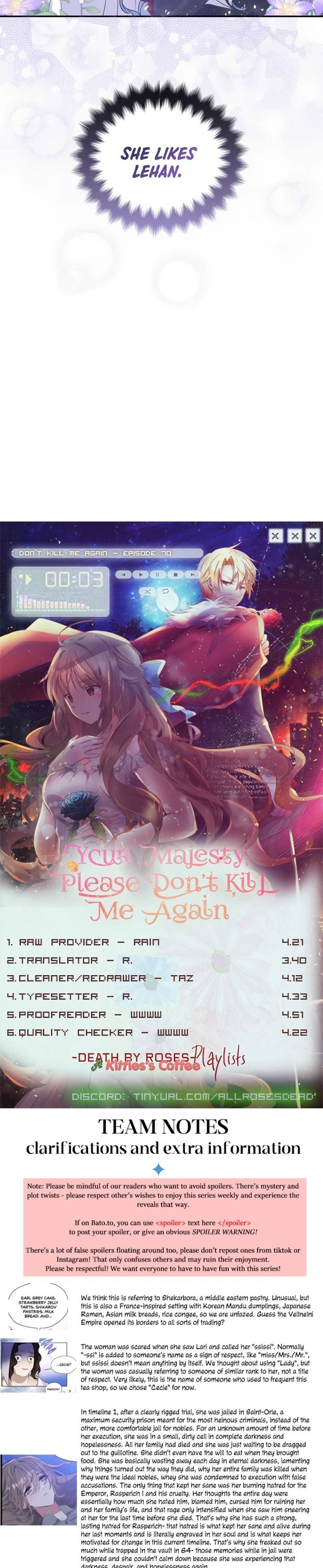 Your Majesty, Please Don't Kill Me Again Chapter 70 page 37