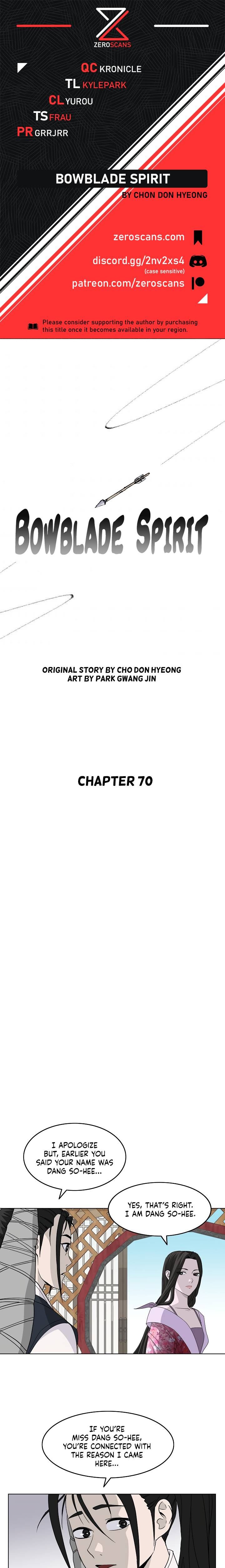 Bowblade Spirit Chapter 70 page 1