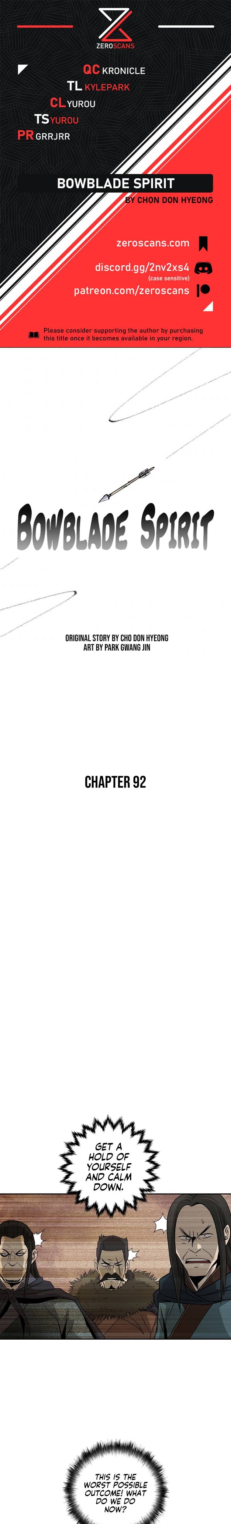 Bowblade Spirit Chapter 92 page 1