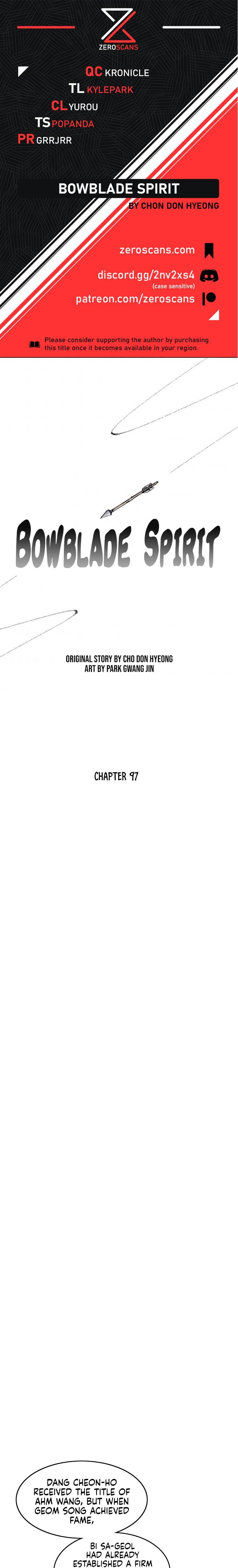 Bowblade Spirit Chapter 97 page 1