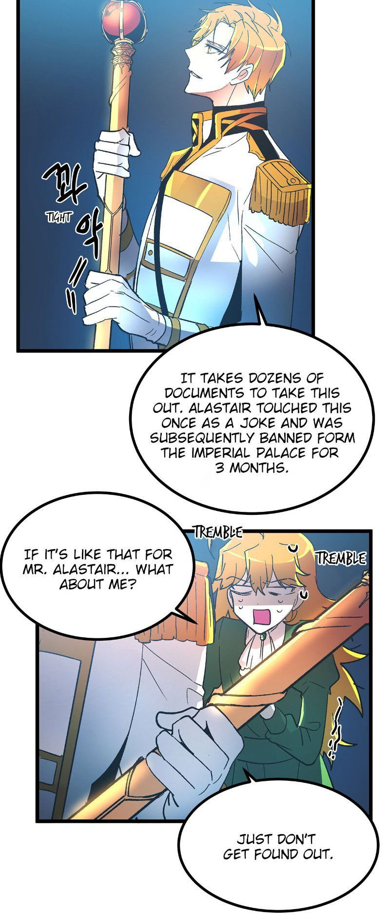 Living as the Emperor's Fiancee Chapter 34 page 37