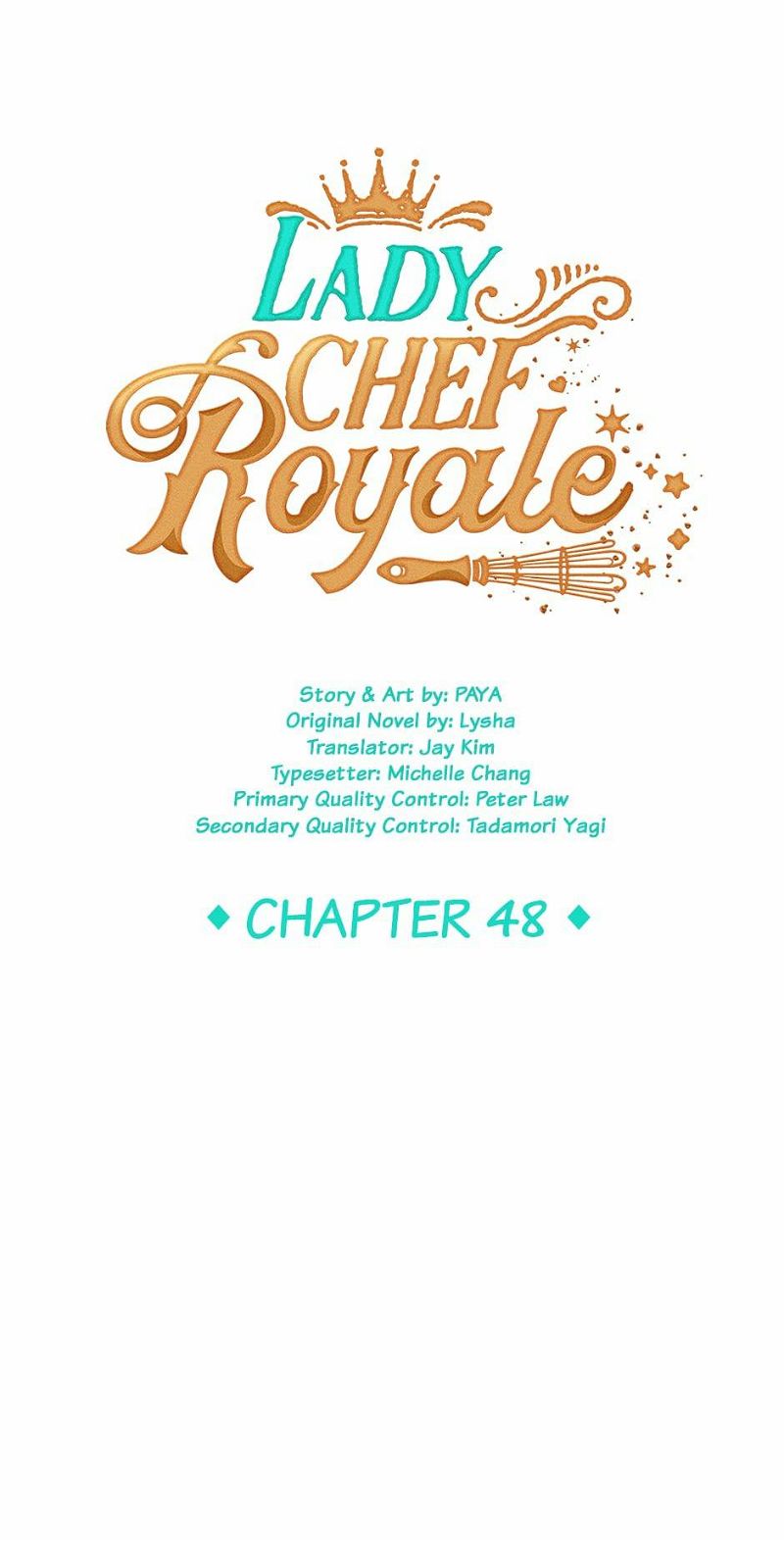 The Young Lady Is A Royal Chef Chapter 48 page 1