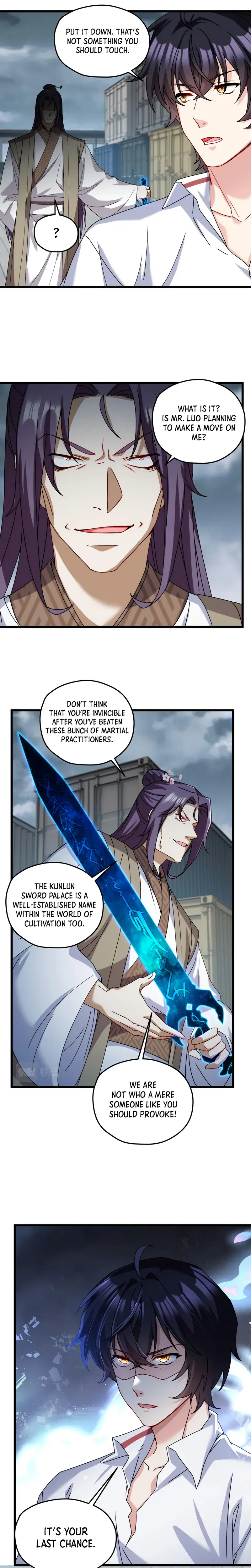 The Immortal Emperor Luo Wuji Has Returned Chapter 151 page 8