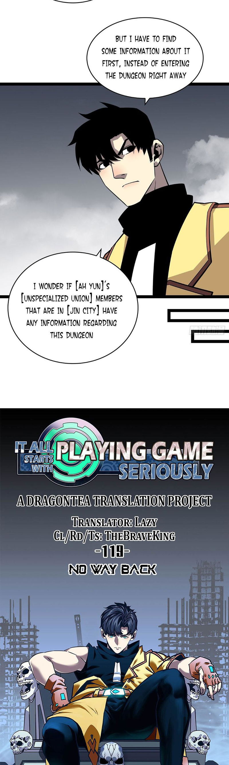 It  all starts with playing game seriously Chapter 119 page 11