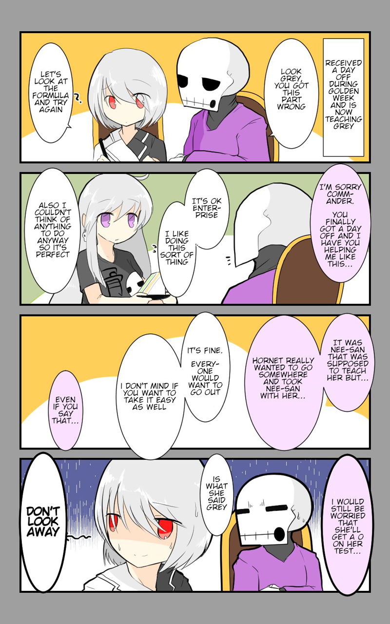 Azur Lane: Skeleton Commander and Enterprise (Doujinshi) Chapter 23 page 1