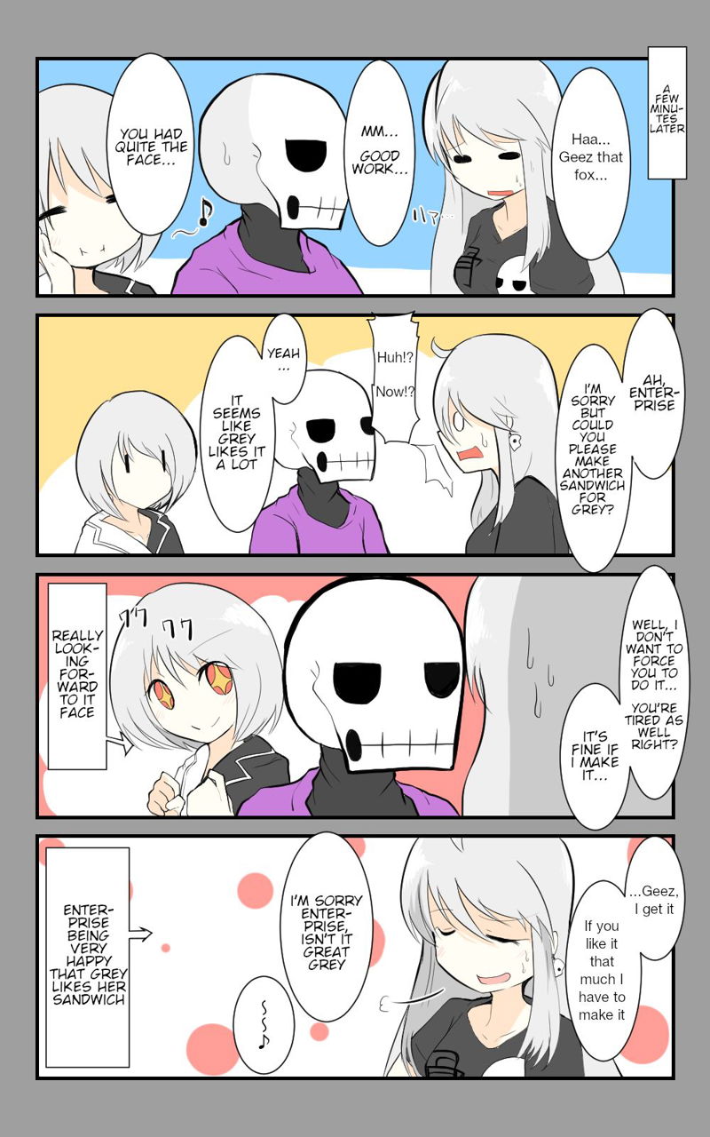 Azur Lane: Skeleton Commander and Enterprise (Doujinshi) Chapter 23 page 8