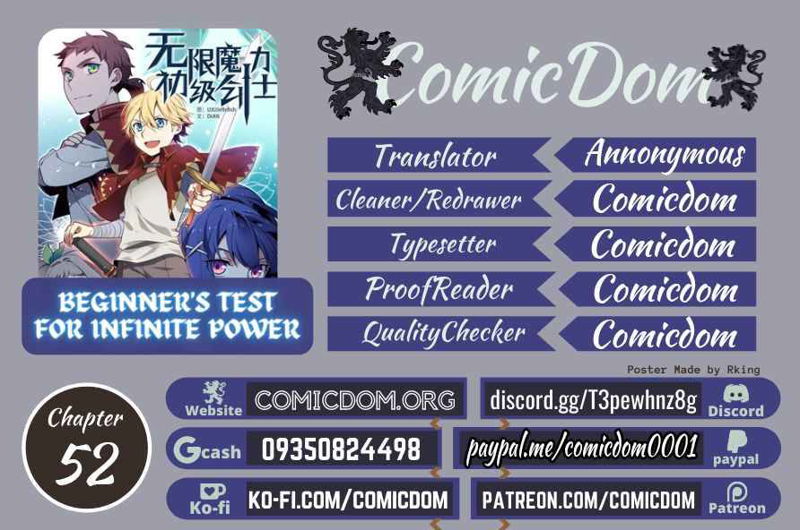 Beginner's Test for Infinite Power Chapter 52 page 1