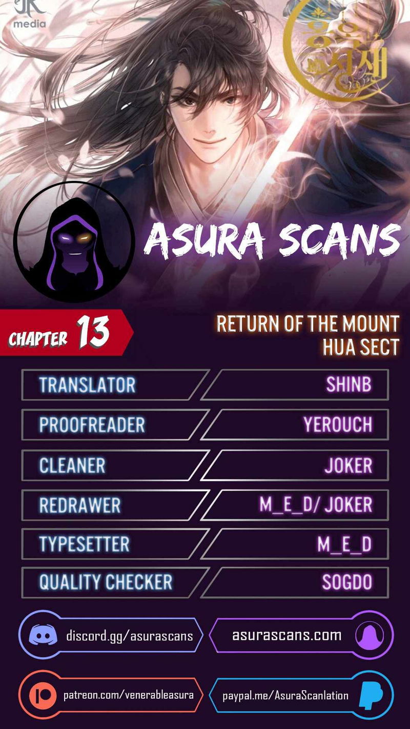 Return of the Mount Hua Sect Chapter 13 page 1