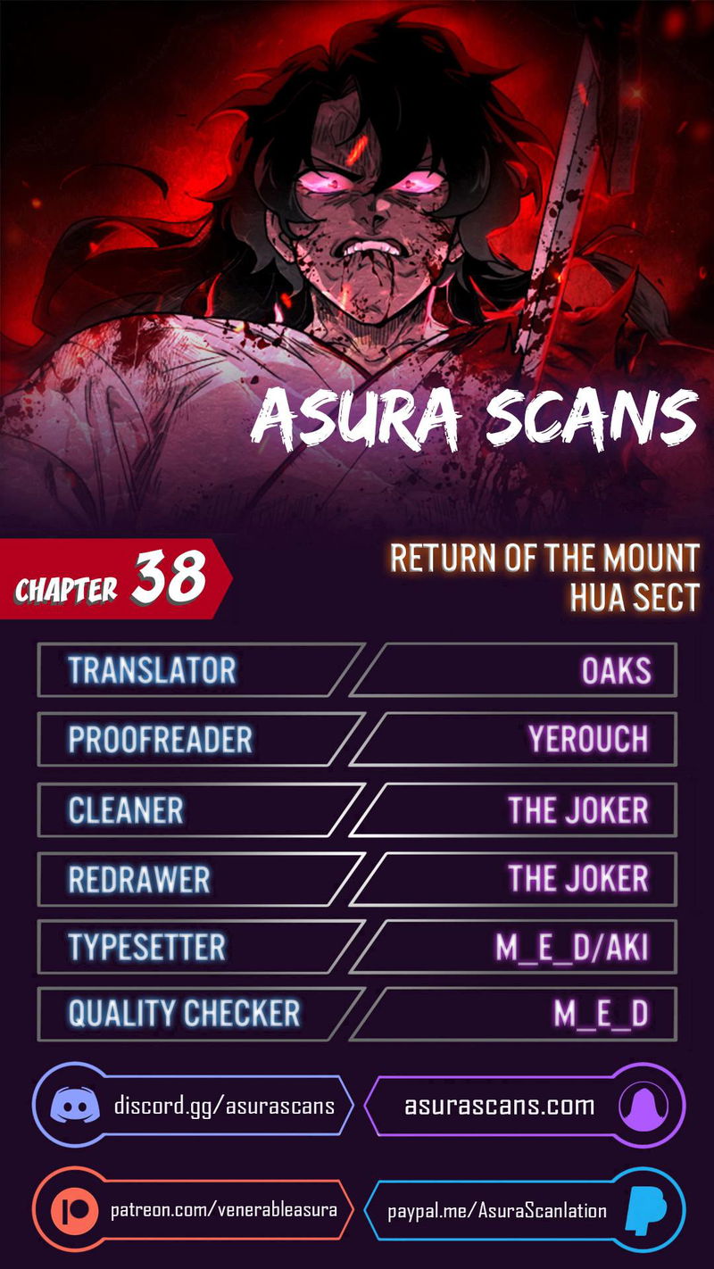 Return of the Mount Hua Sect Chapter 38 page 1