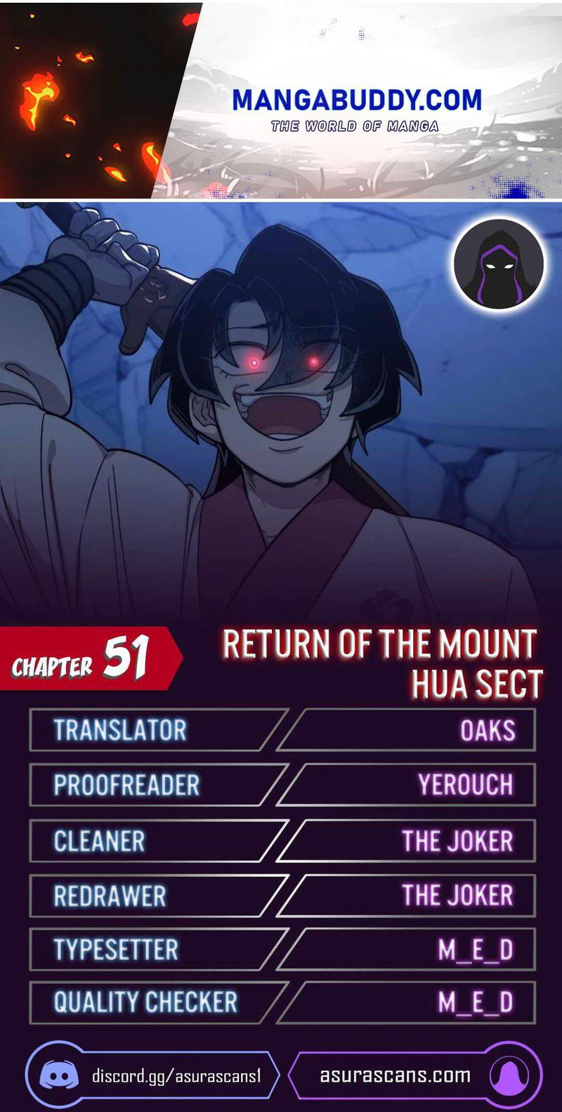 Return of the Mount Hua Sect Chapter 51 page 1