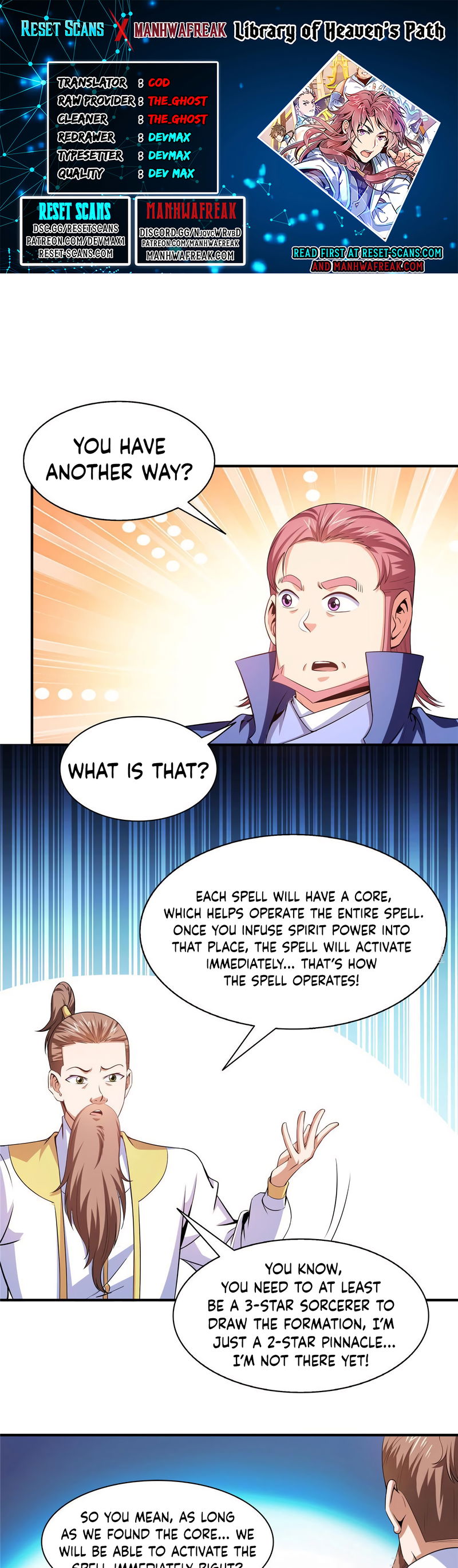 Library of Heaven’s Path Chapter 201 page 1