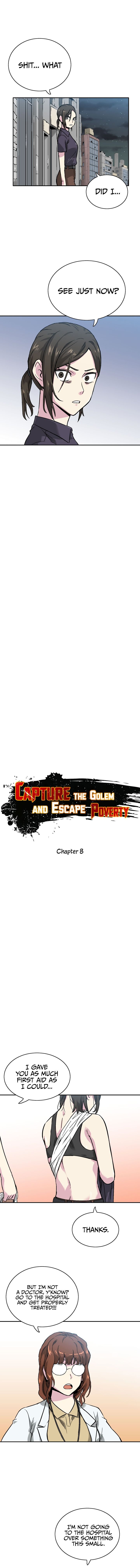 Capture the Golem and Escape Poverty Chapter 8 page 3