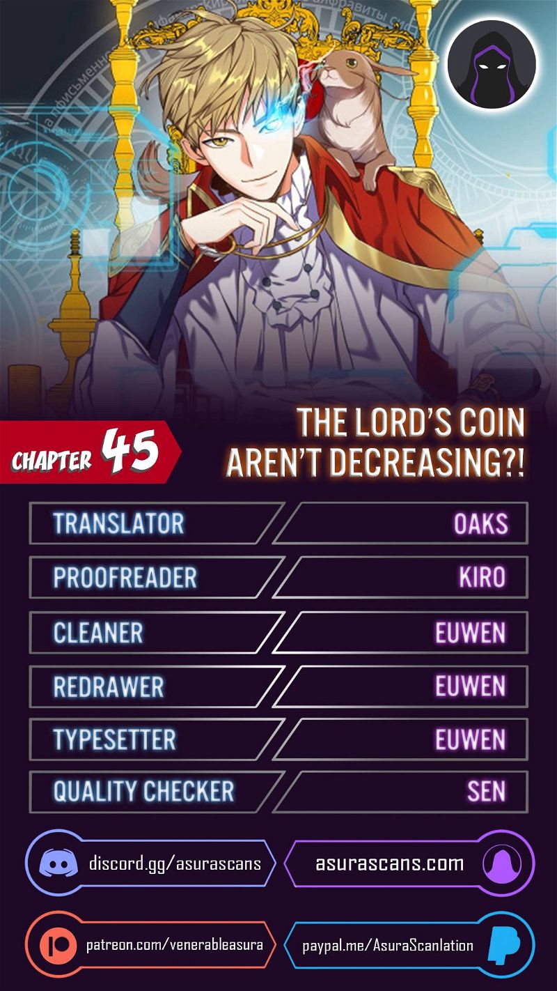 The Lord’s Coins Aren’t Decreasing?! Chapter 45 page 1
