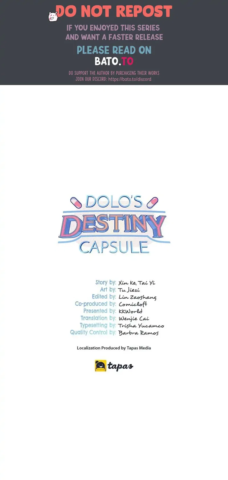 DOLO's Destiny Pill Chapter 83 page 1