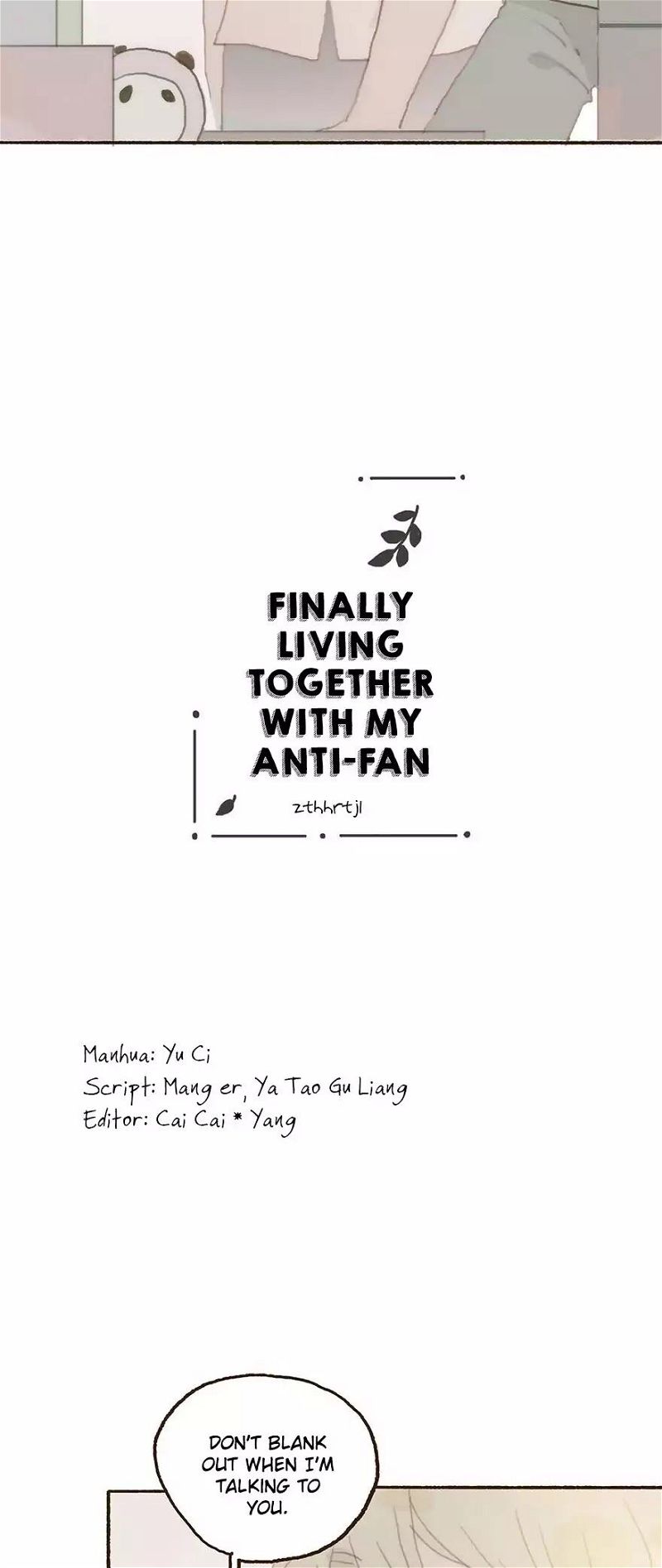 Finally Living Together With my Anti-Fan Chapter 30 page 3