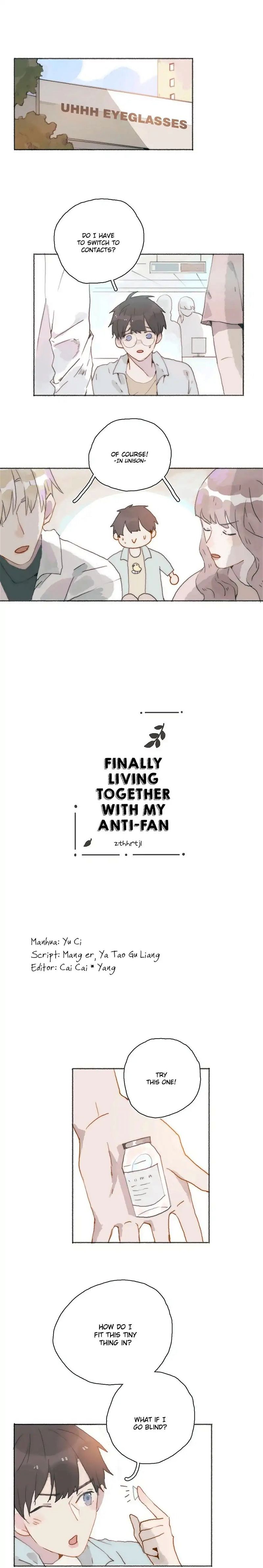 Finally Living Together With my Anti-Fan Chapter 39 page 1