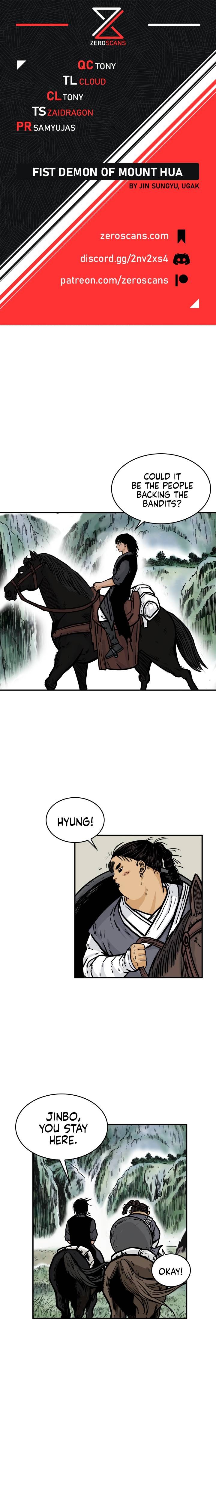 Fist Demon of Mount Hua Chapter 35 page 1